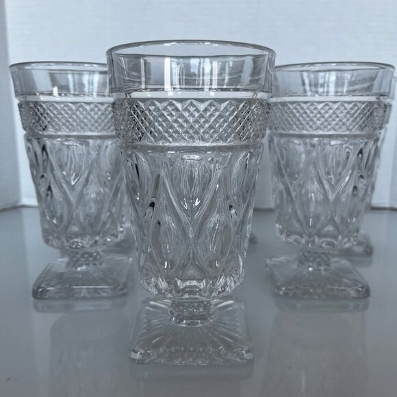 Vintage Imperial Cape Cod Style Drinking Glasses – Set of 6 - Picture 7 of 8